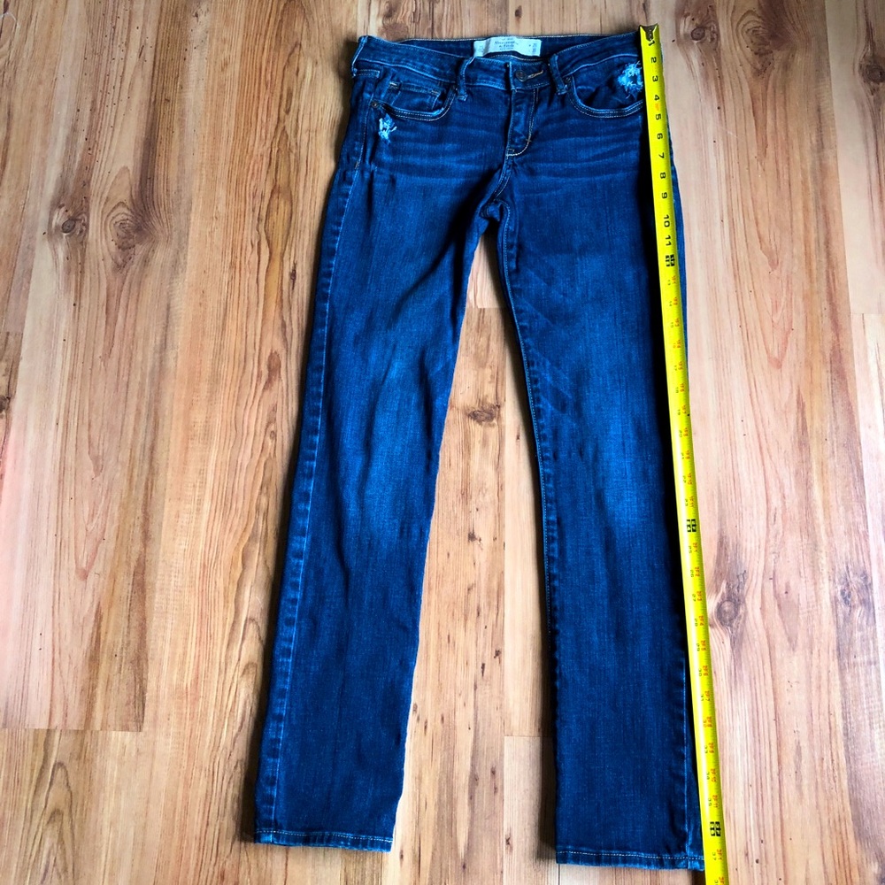 Abercrombie Skinny Jeans Distressed Size 26 x31 2S - Picture 8 of 15